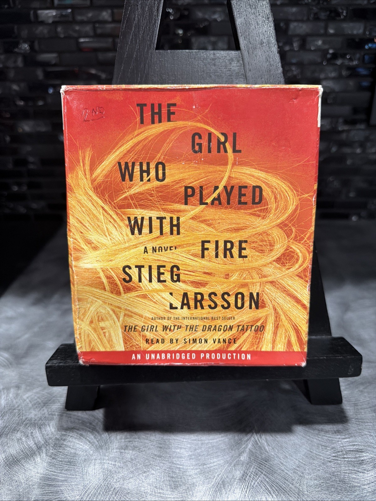 The Girl Who Played with Fire by Stieg Larsson, CD, AUD