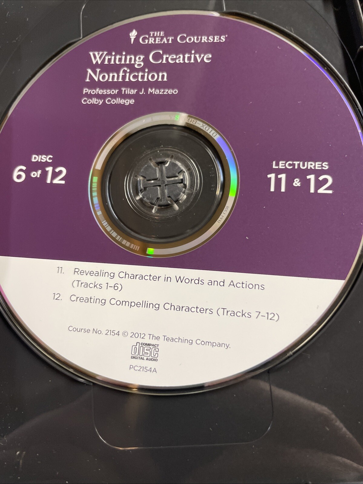 The Great Courses: Writing Creative Nonfiction 12 Audio CDs Only Volume 1 & 2
