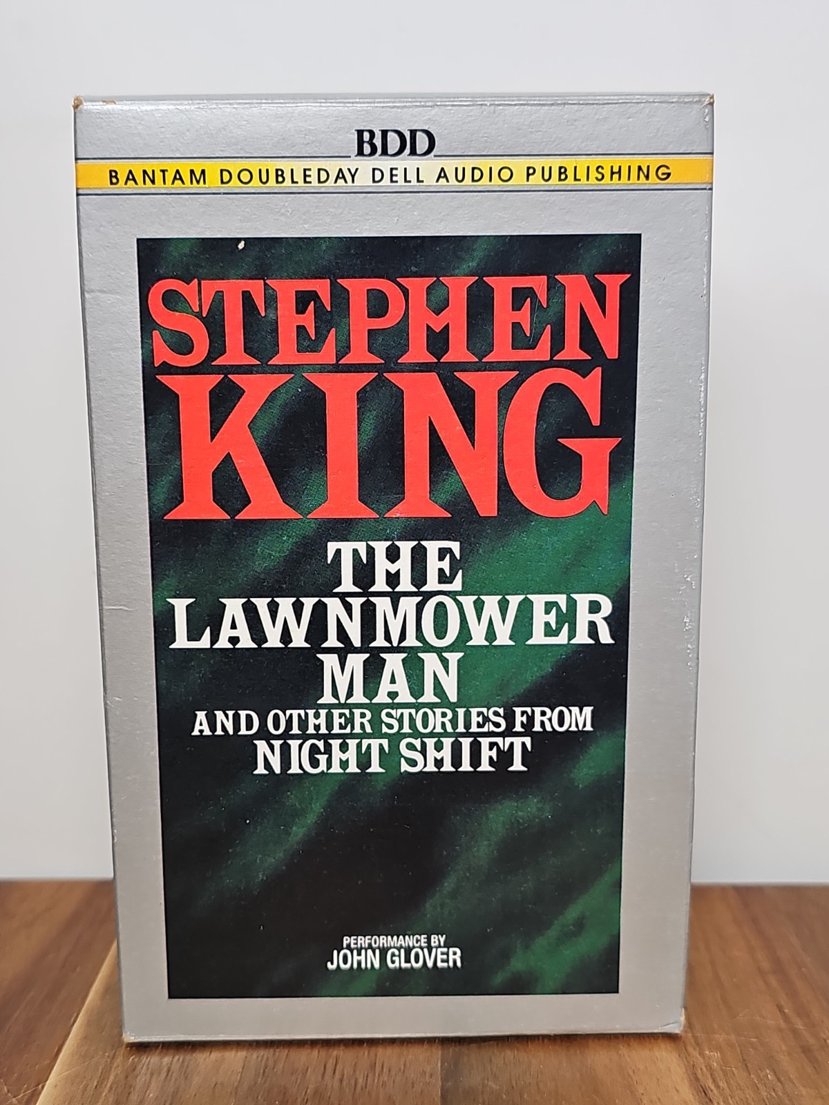 Stephen King Lawnmower Man & Other Stories from Night Shift Audio Cassette Tapes