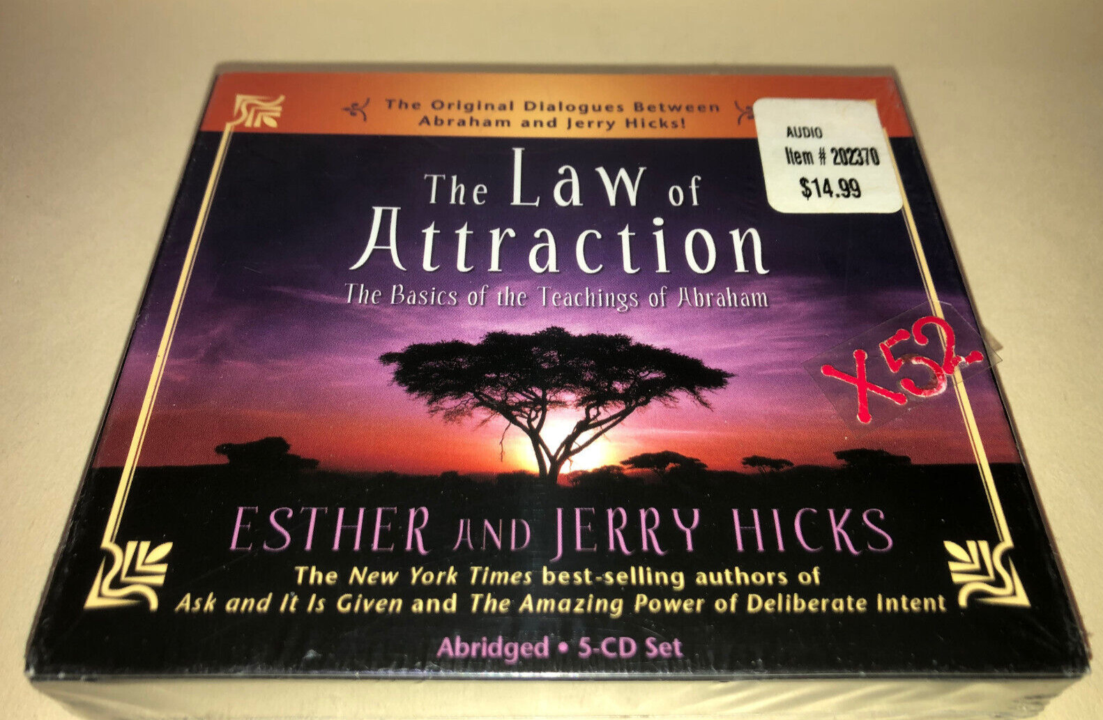 Law Of Attraction audio book 5 CD set Basics of Teachings of Abraham Jerry Hicks