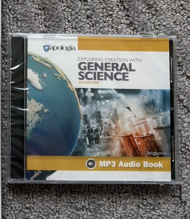 NEW Apologia Exploring Creation With General Science MP3 CD Audio Book