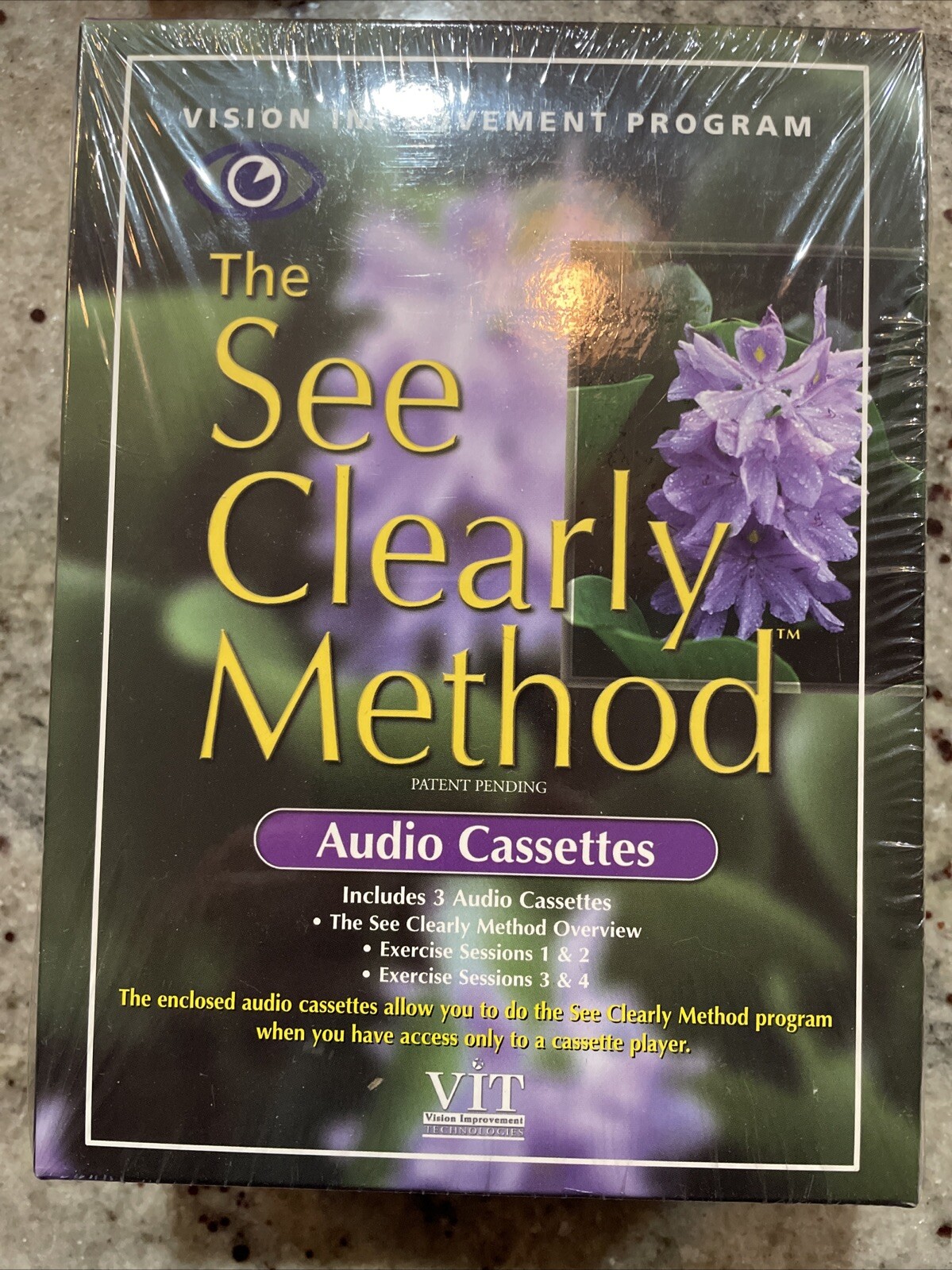 Vision Improvement Program The See Clearly Method Audio Cassette Brand New