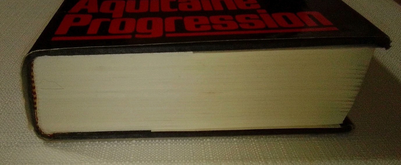 The Aquitaine Progression _Robert Ludlum 1984 _Random House Hardcover