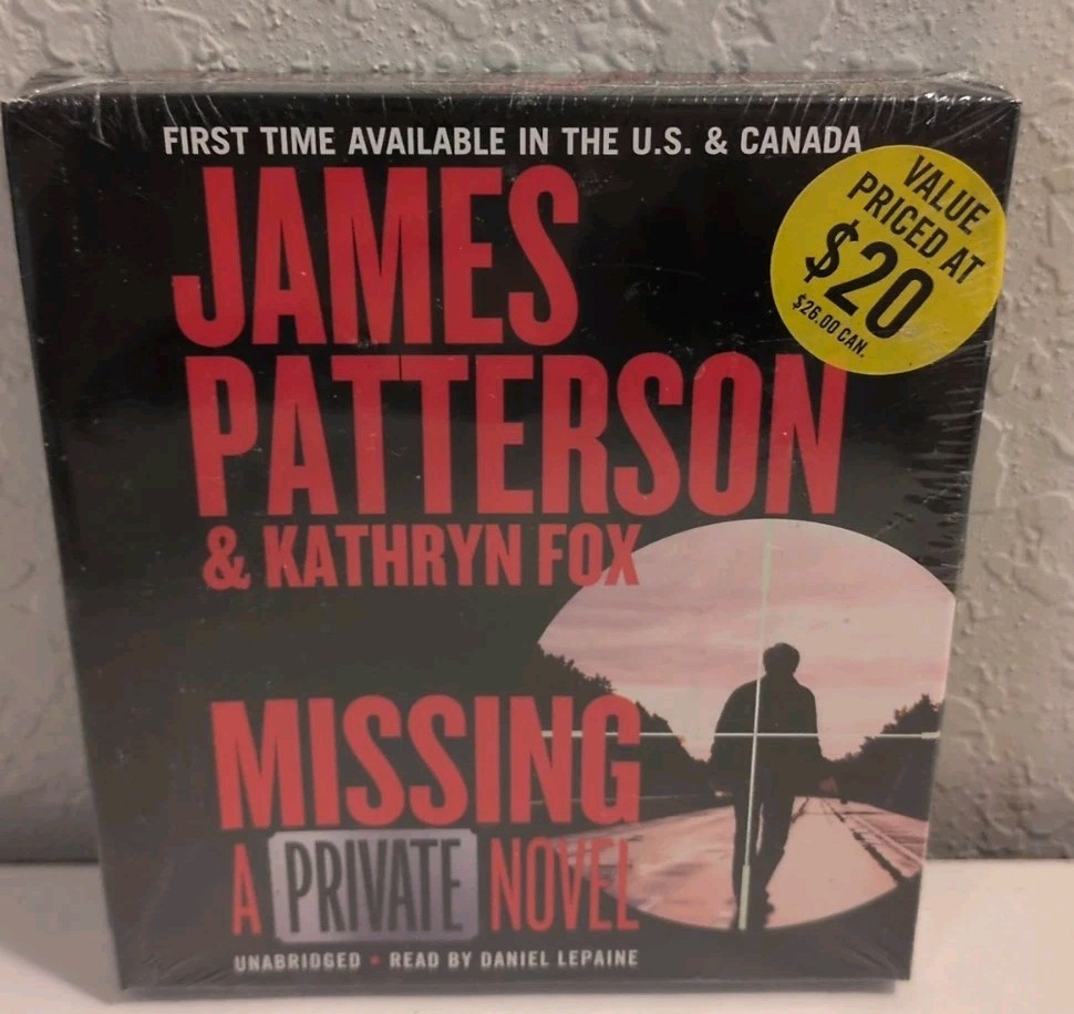 Missing A Private Novel by Kathryn Fox James Patterson CD New B29