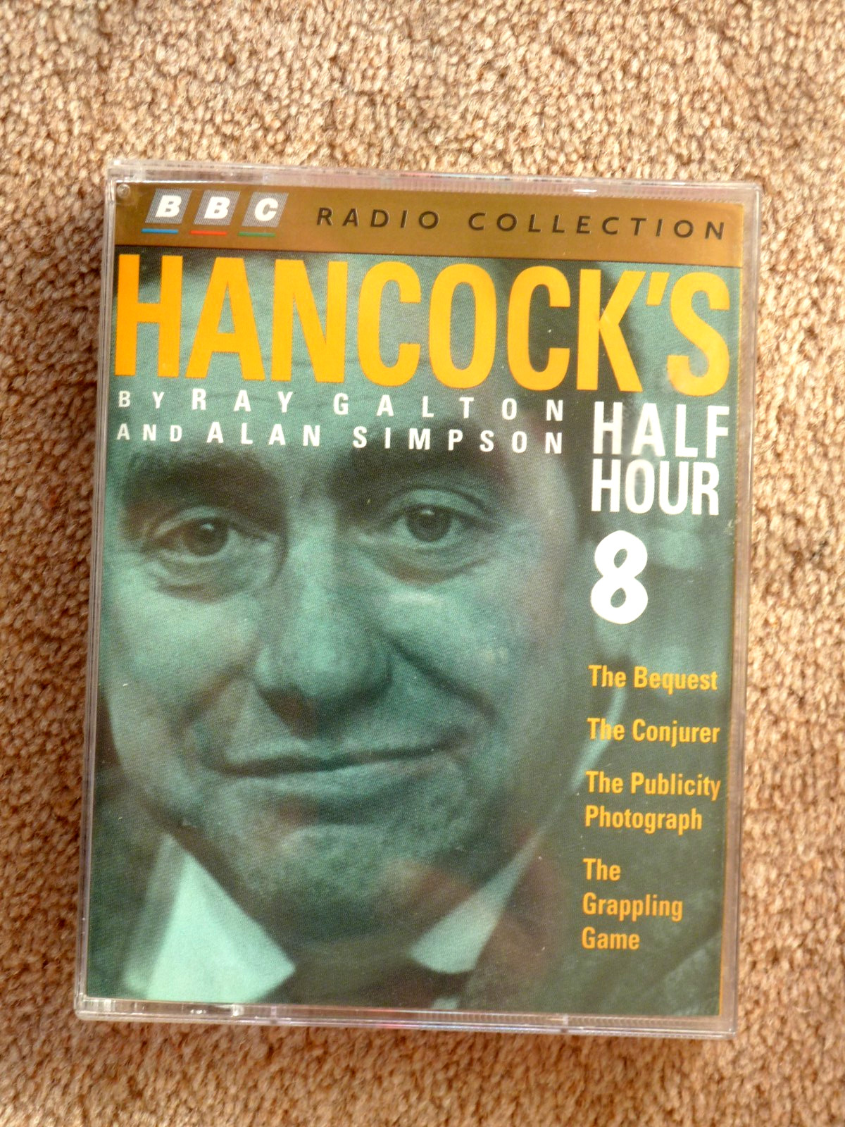TONY HANCOCK — HANCOCK’S HALF HOUR 8 — AUDIO BOOK — ( 2 CASSETTES )