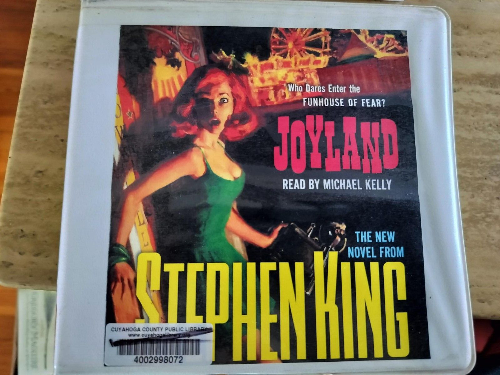 Joyland by Stephen King (2013, Compact Disc, Unabridged edition, ex-lib copy)