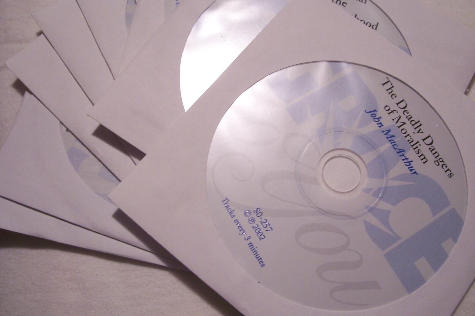 CD’s John MacArthur Grace to You with case CD 1980-2005