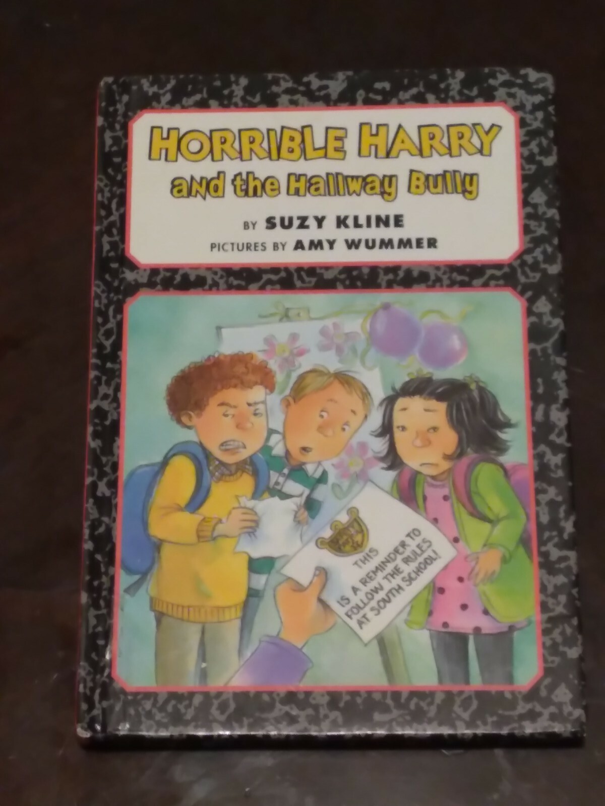 📙📖Horrible Harry and the Hallway Bully by Suzy Kline (hard cover)