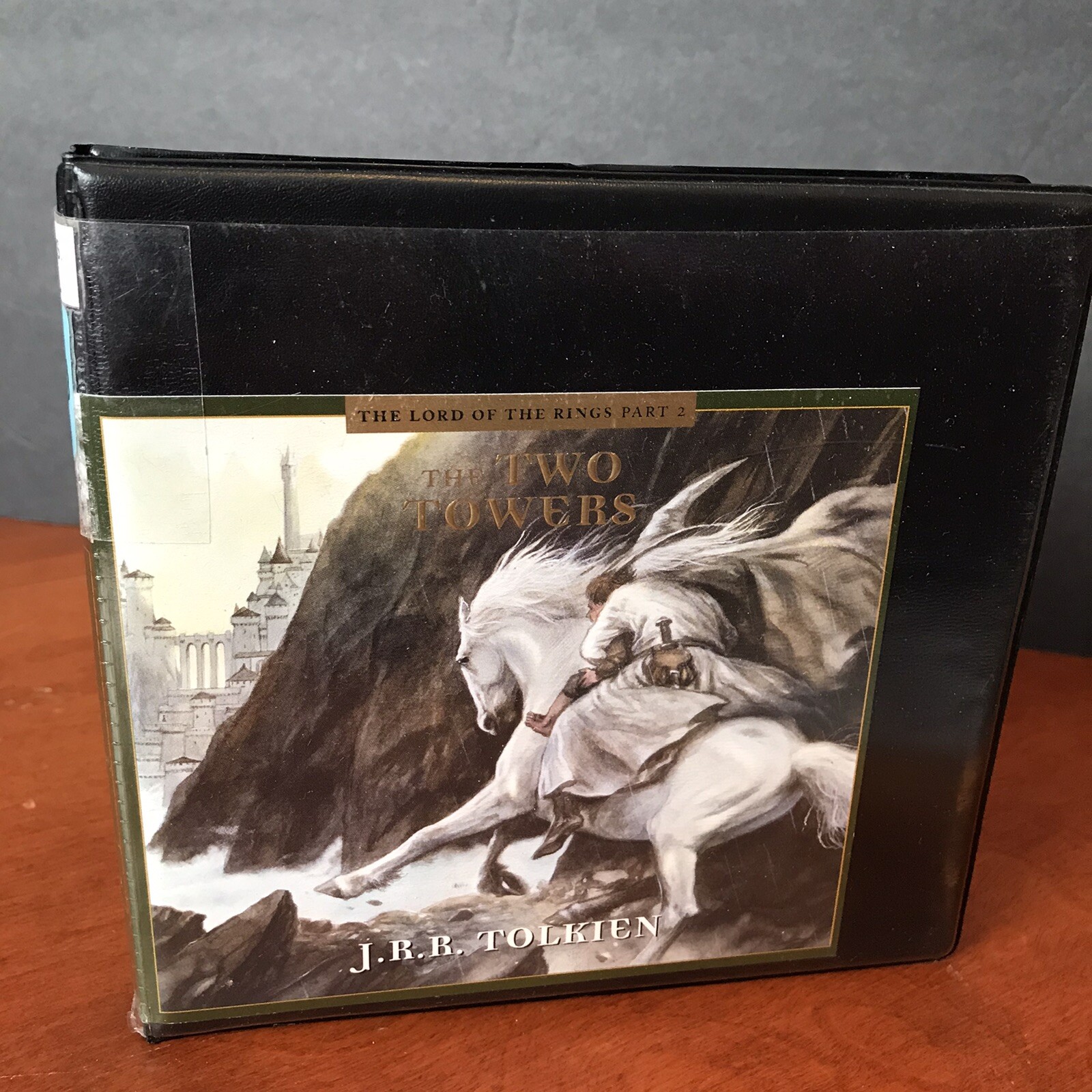 LOTR Part 2 The Two Towers Audio Book CD Set JRR Tolkien Lord of the Rings Fant.