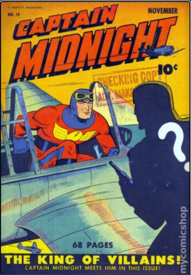 CAPTAIN MIDNIGHT 121 Unique Oldtime Radio Shows MP3 On USB Flash Drive