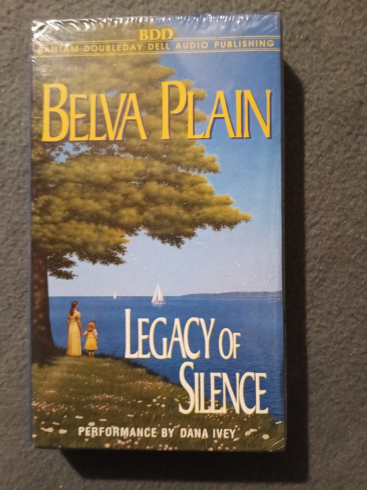 Belva Plain — Legacy of Silence Audiobook 2 Cassettes NEW SEALED Dana Ivey BDD