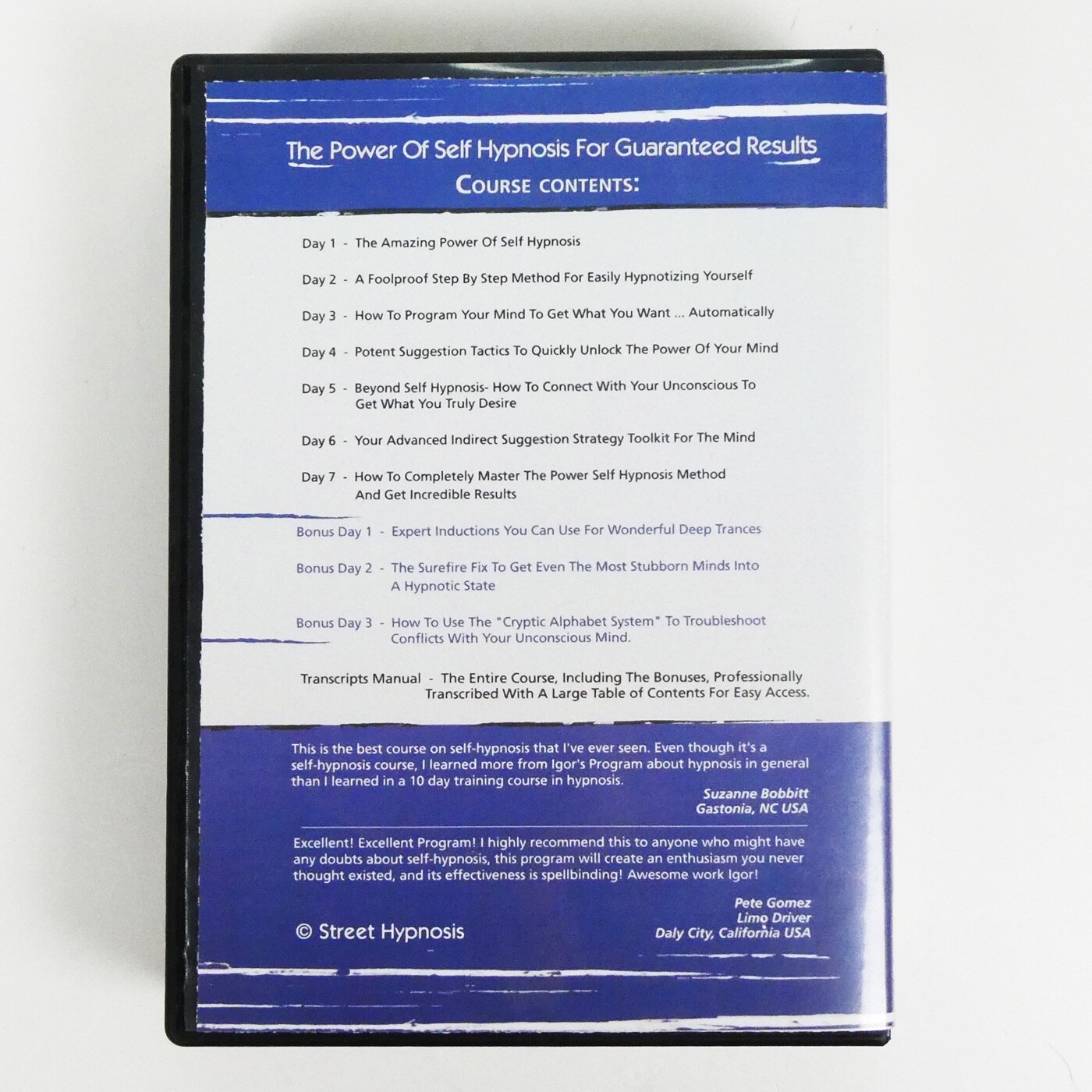 THE POWER OF SELF HYPNOSIS 11 CD class Igor Ledochowski Auto Suggestion meditate