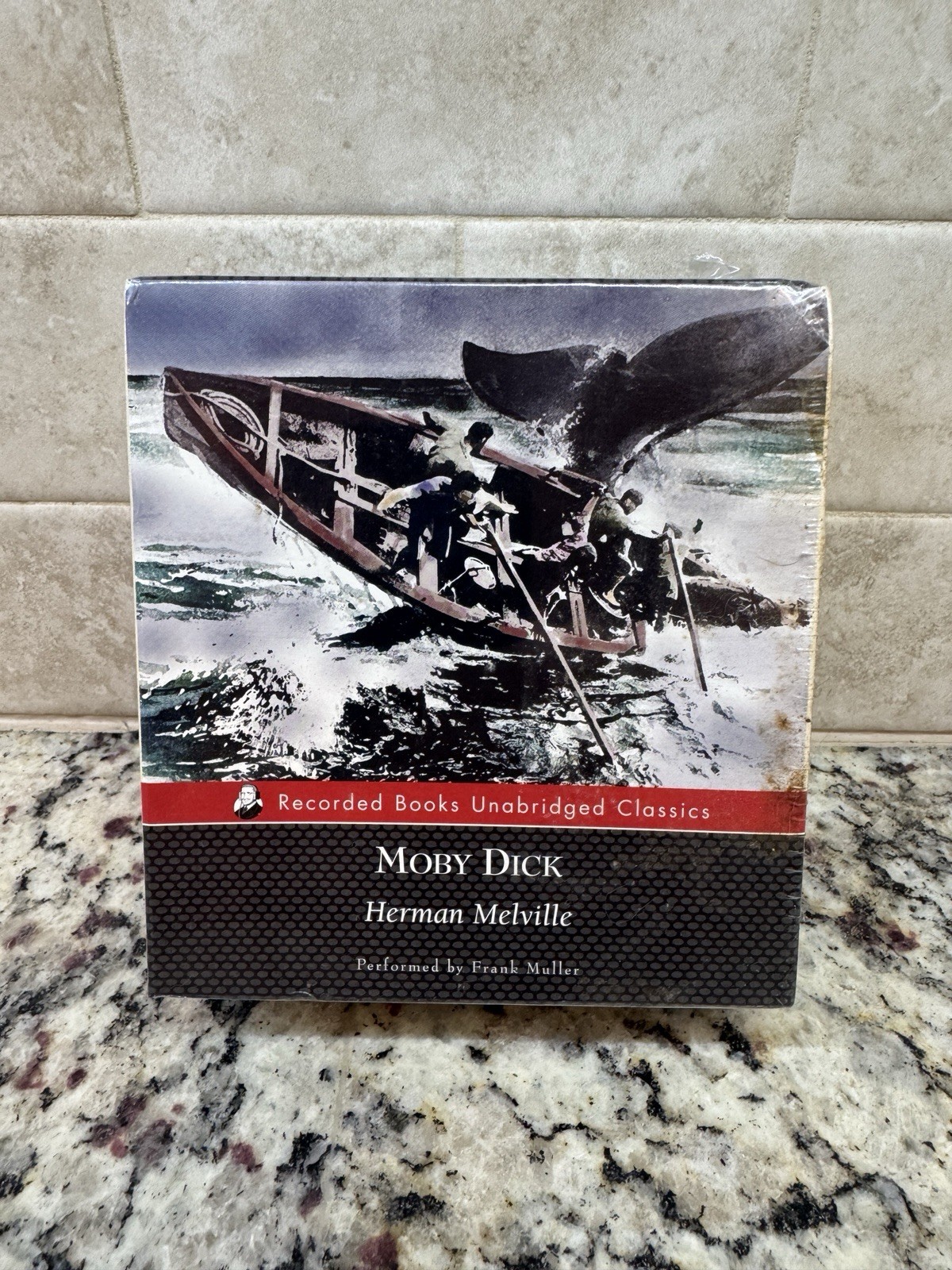 Moby Dick Herman Melville Audio Books Unabridged Classics Frank Muller 18 CD’s