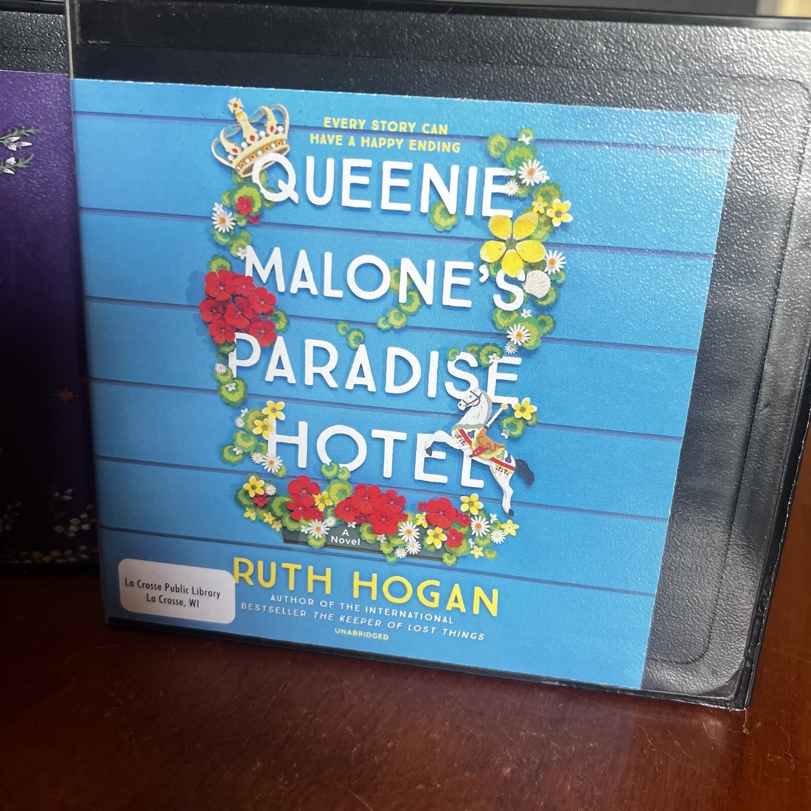 Lot: 2 Ruth Hogan Audio Book CD Set Madame Burova Queenie Malone Paradise Hotel
