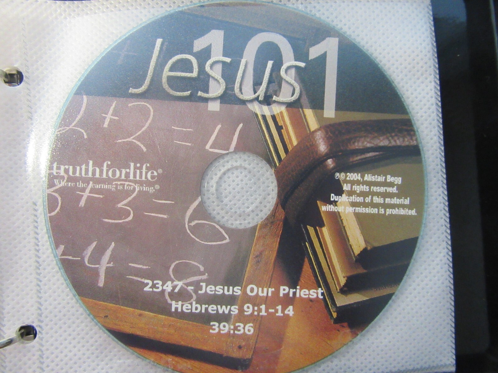 JESUS 101 Foundational Truths ALISTAIR BEGG 7 CD + Who is Jesus 3 CD Audio Book