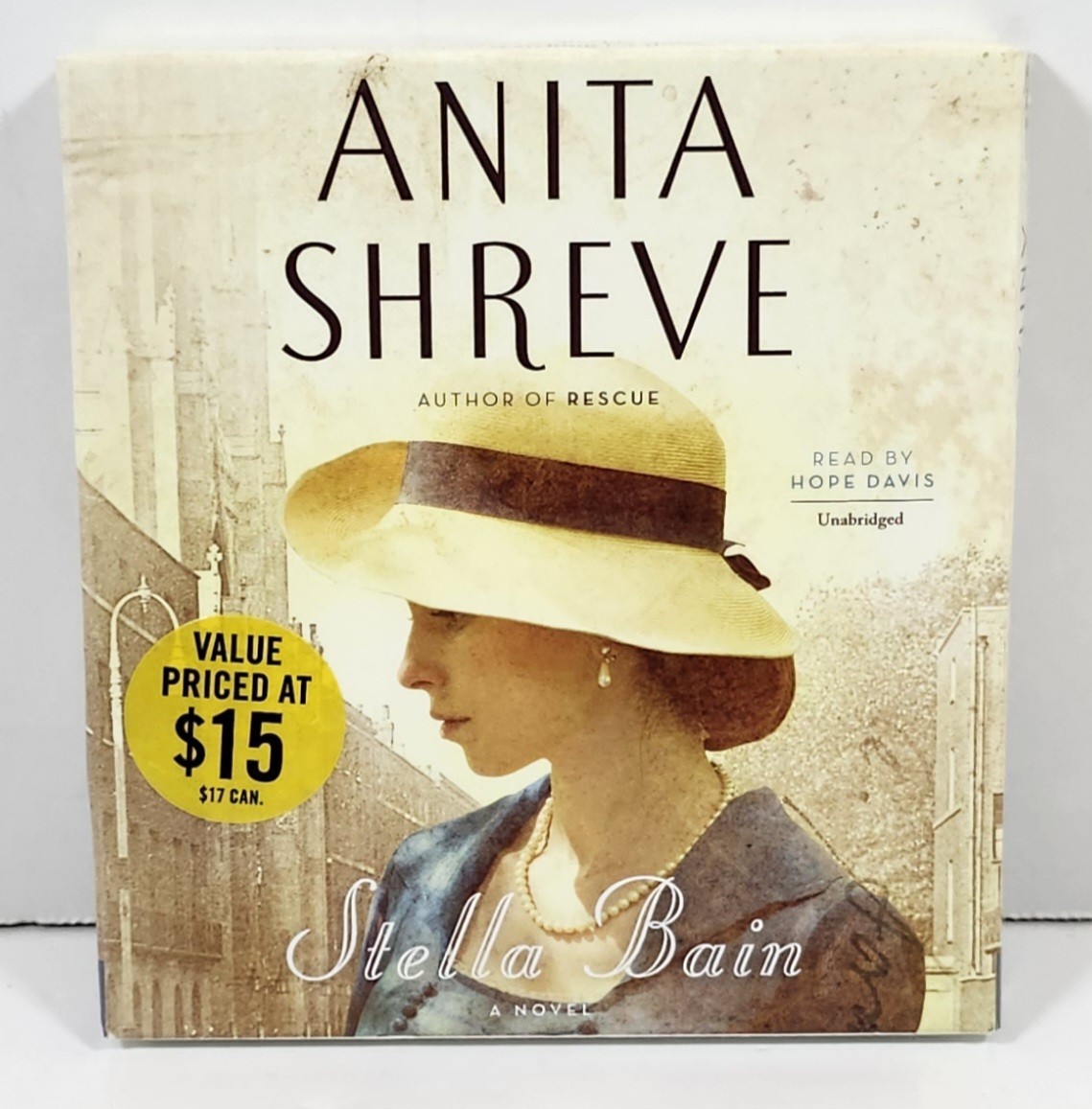 Stella Bain by Anita Shreve Audiobook CD-Unabridged-ROMANCE Drama WWI Historica