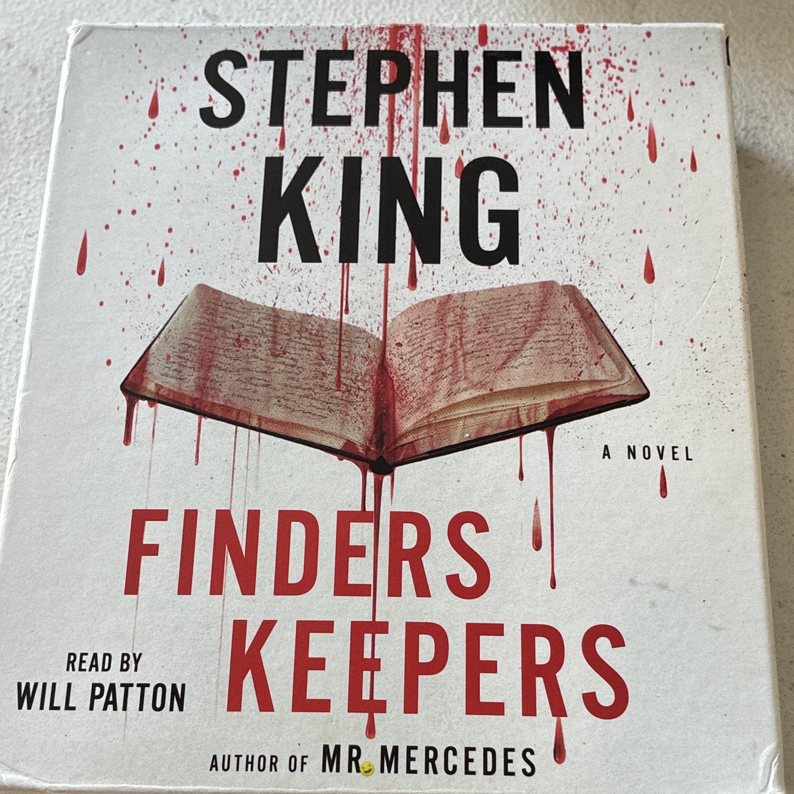 Stephen King Finders Keepers Unabridged Audiobook CD Will Patton 2015