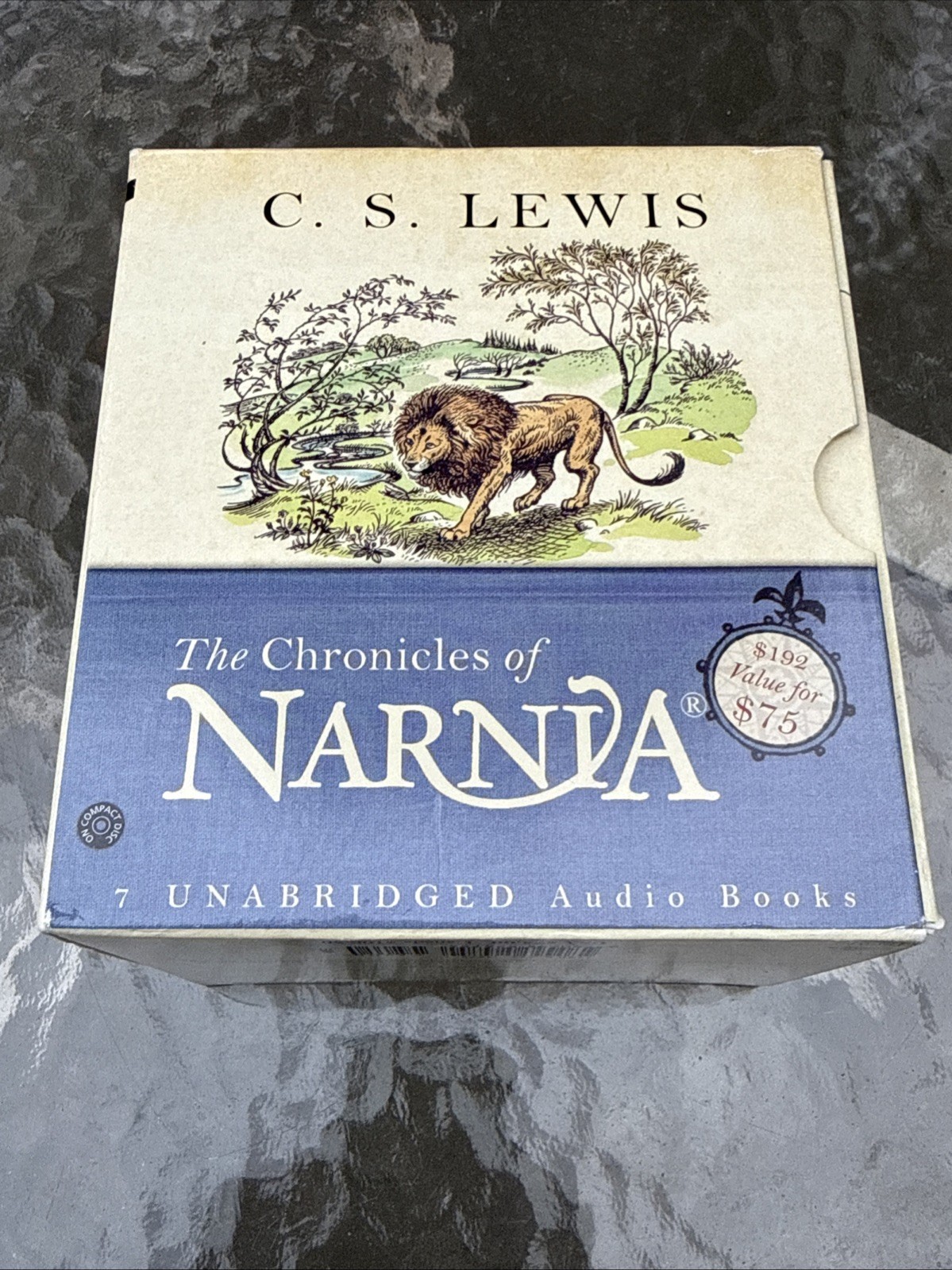 The Chronicles of Narnia 7 Unabridged Set Audiobook 31 CD CS Lewis Complete
