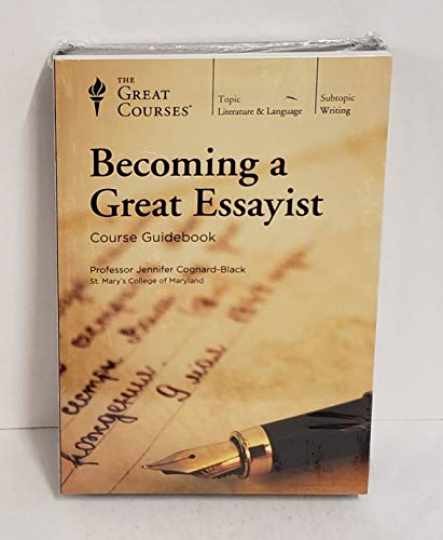 Becoming a Great Essayist — Audio CD, by Jennifer Cognard-Black — Very Good