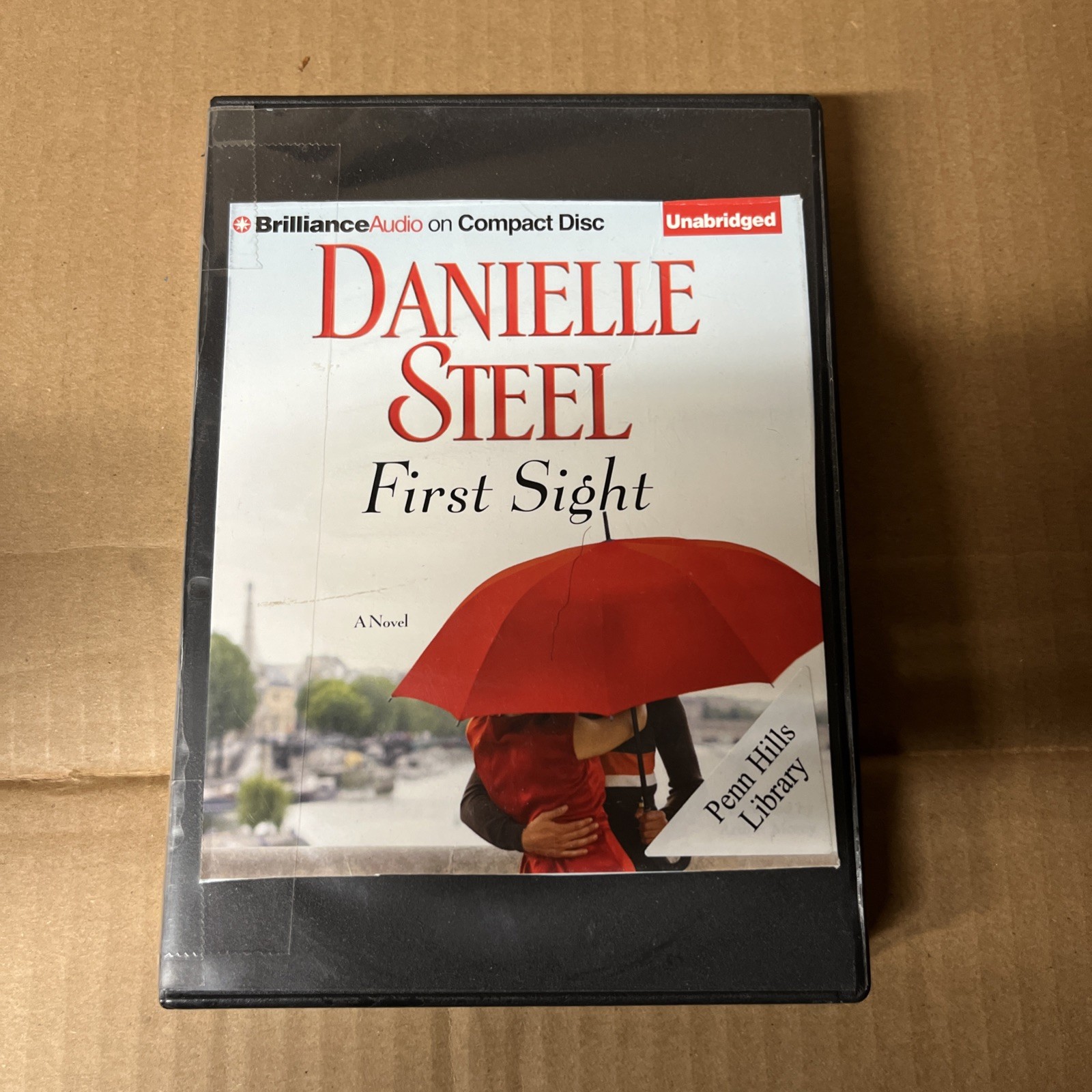 First Sight: A Novel by Danielle Steel (Unabridged Audiobook 11 CDs) Good Tested