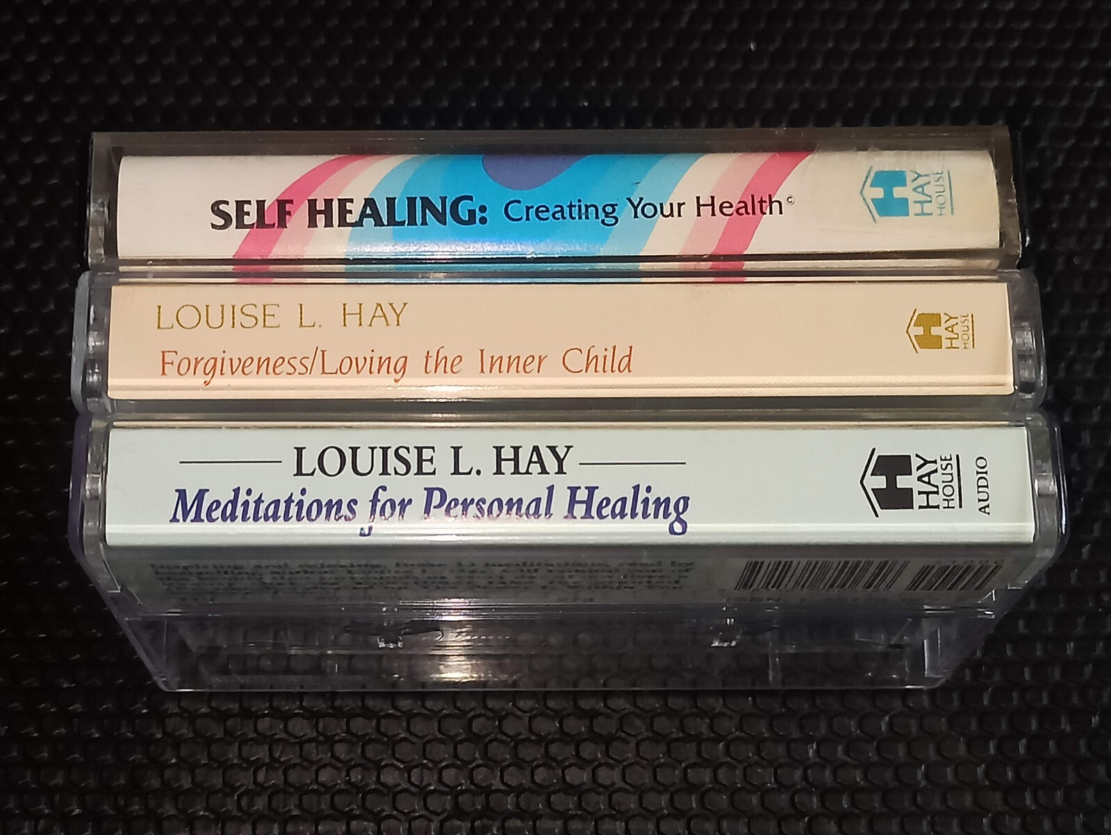 Lot of 3 cassette Louise L Hay – Self Healing / Meditations for Personal Healing