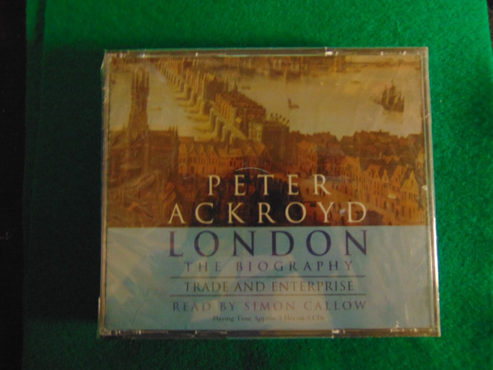 PETER ACKROYD LODON THE BIOGRAPHY/TRADE AND ENTERPRISE AUDIOBOOK