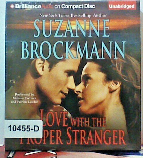 NEW *Sealed* AUDIO BOOK on CDs LOVE WITH THE PROPER STRANGER Suzanne Brockmann02