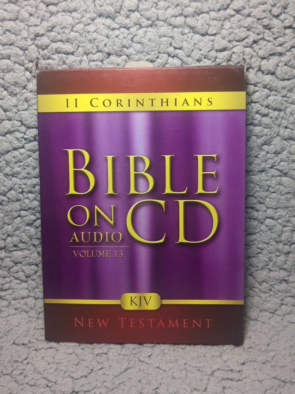 Bible On Audio CD Volume 13 Two Corinthians KJV New Testament