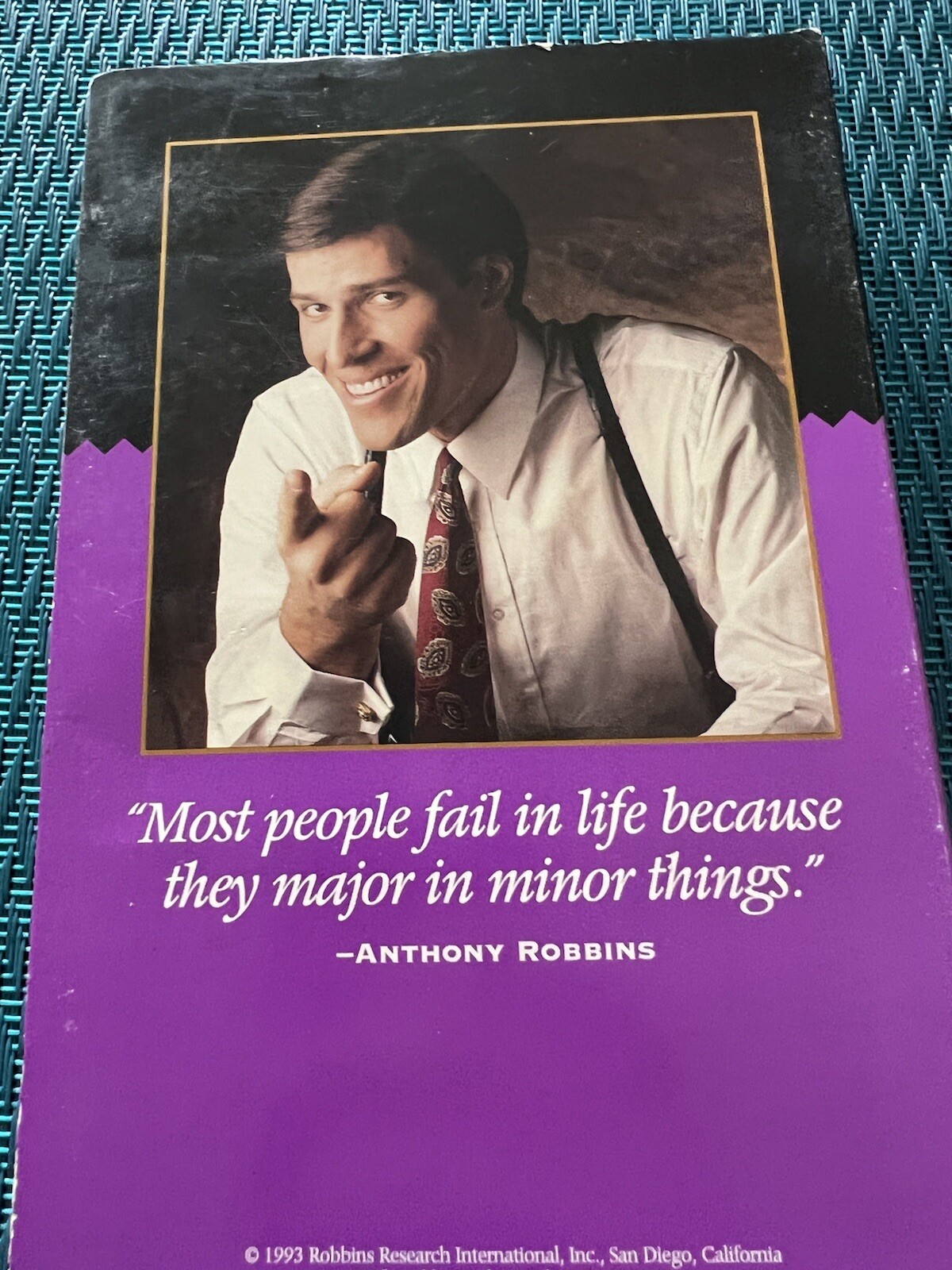Anthony Robbins personal power moving beyond procrastination to a limited power!
