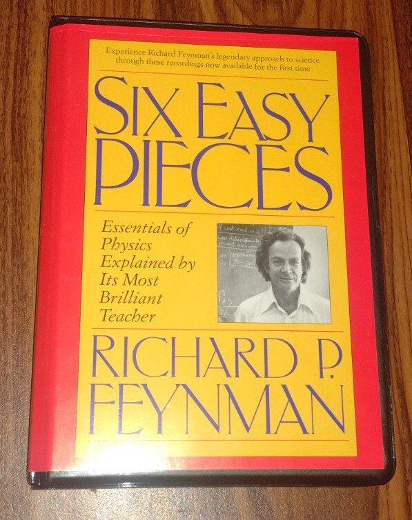 Richard P Feynman Six Easy Pieces Essentials of Physics 6 Cassettes