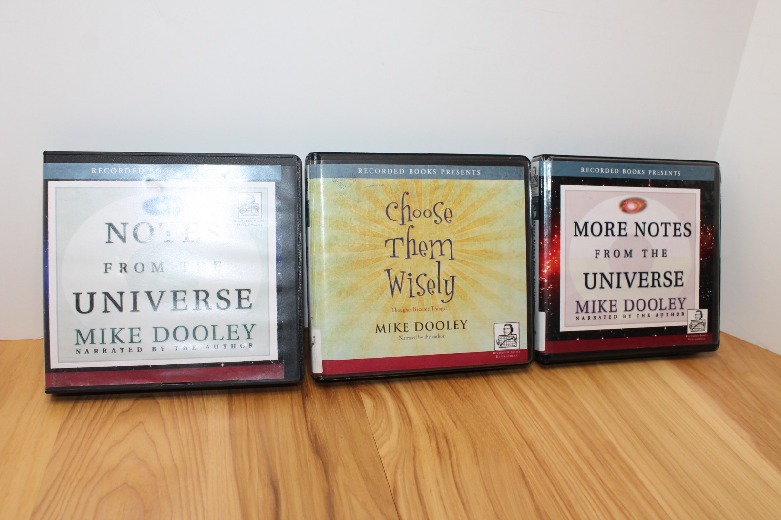 Lot 3 by Mike Dooley Notes from the Universe & More & Choose Them Wisely Audio