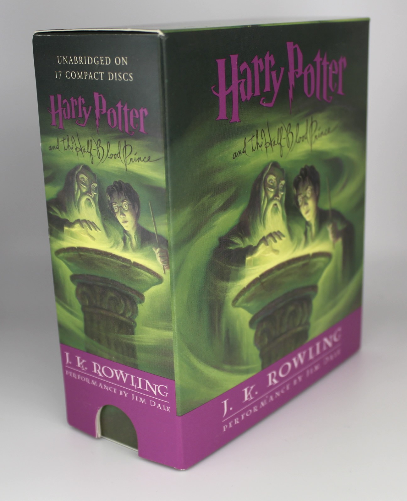 Harry Potter Audiobook CD Lot of 4: Goblet of Fire, Order of Phoenix, Half-Blood
