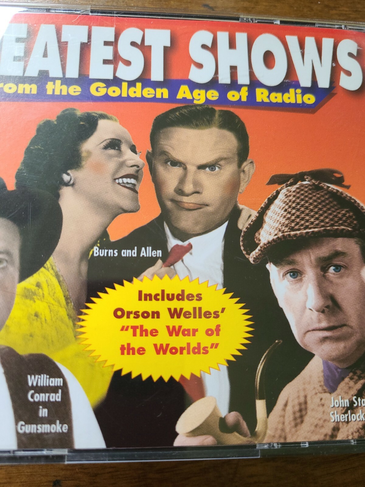 Greatest Shows From the Golden Age of Radio (Radio Spirits) 3 CD’s Box Set