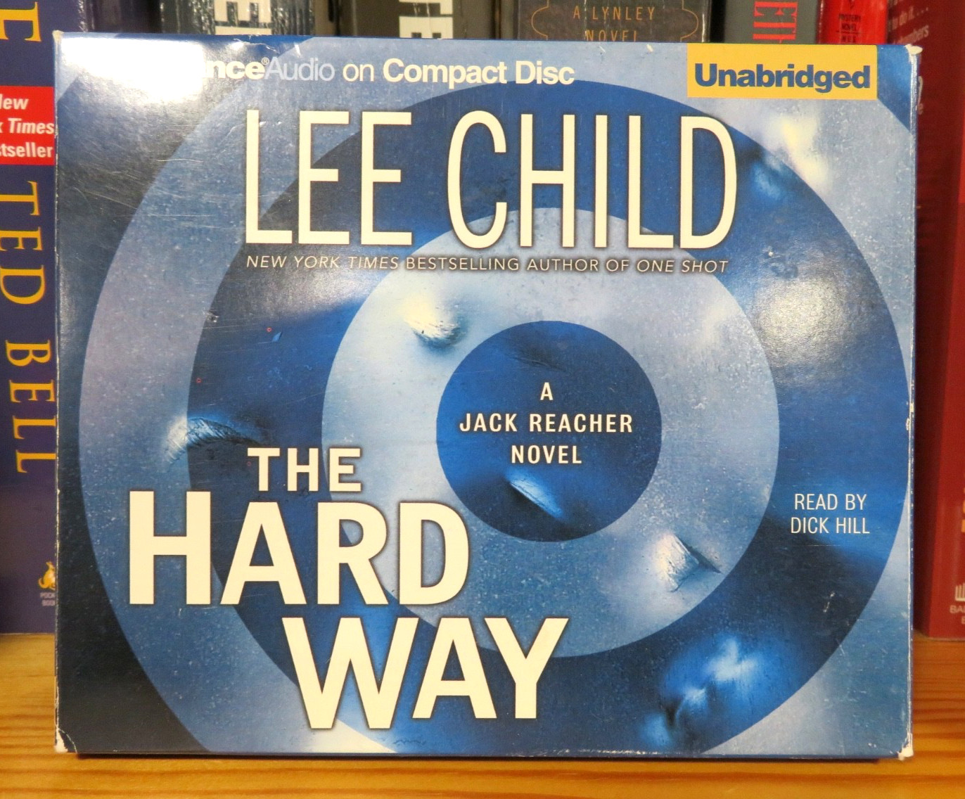 The Hard Way by LEE CHILD (2006 Brilliance Audio, 10 CDs), Gently Used