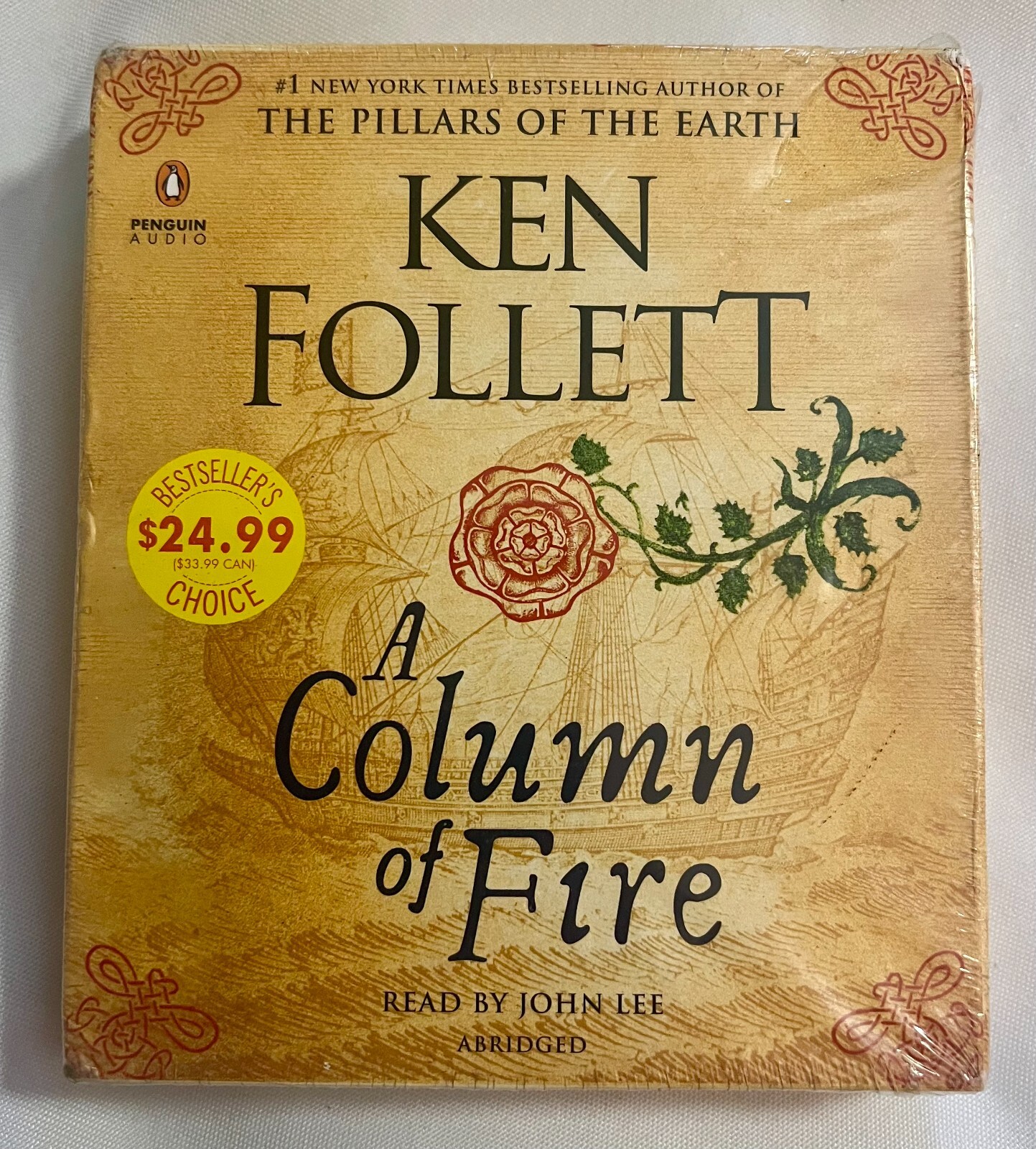 A Column of Fire (Kingsbridge) — Audio CD By Follett, Ken — (Sealed)