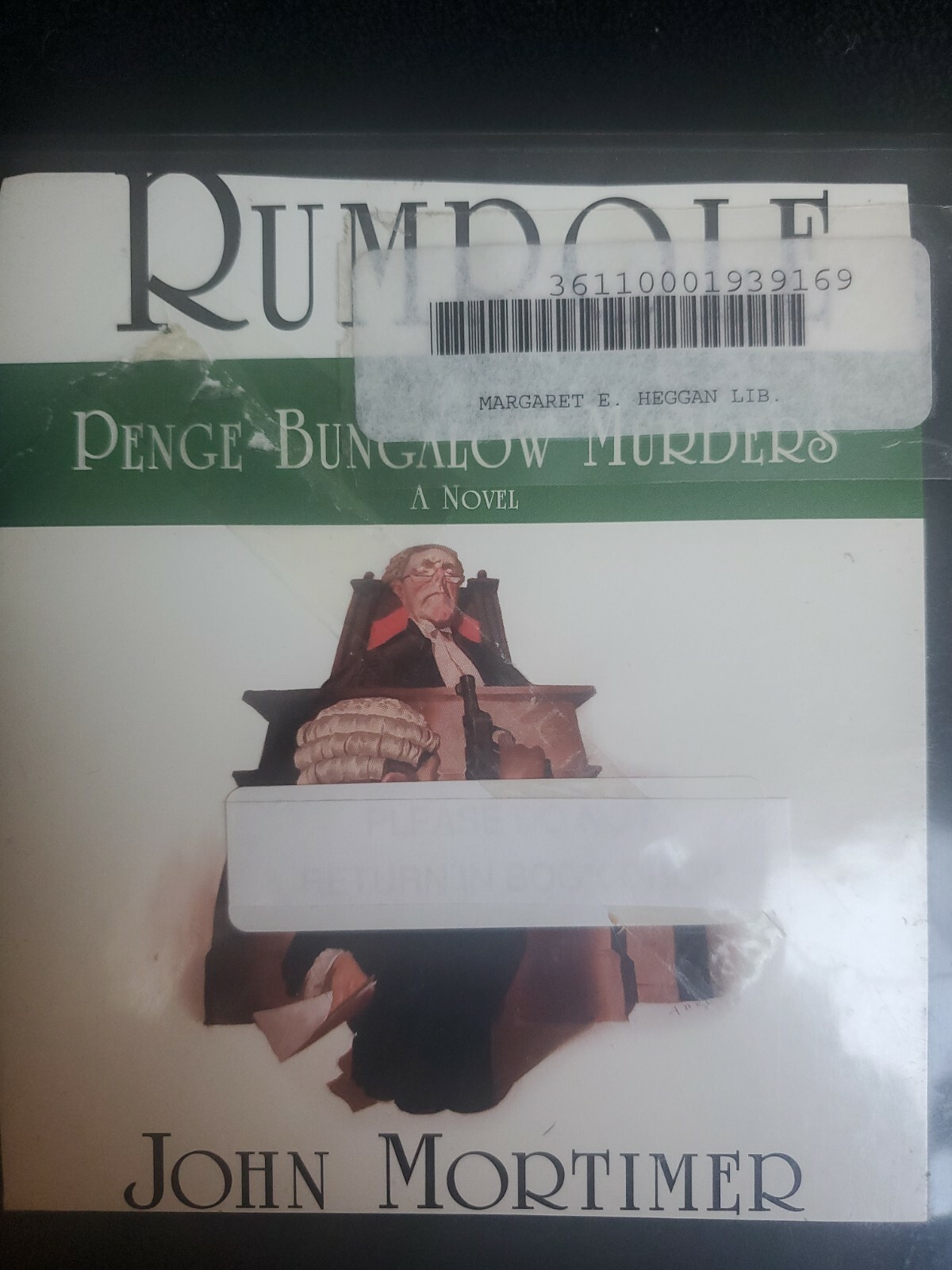 Shelf203 Audiobook~Rumpole and the Penge Bungalow Murders- John Mortimer- 5 Disc