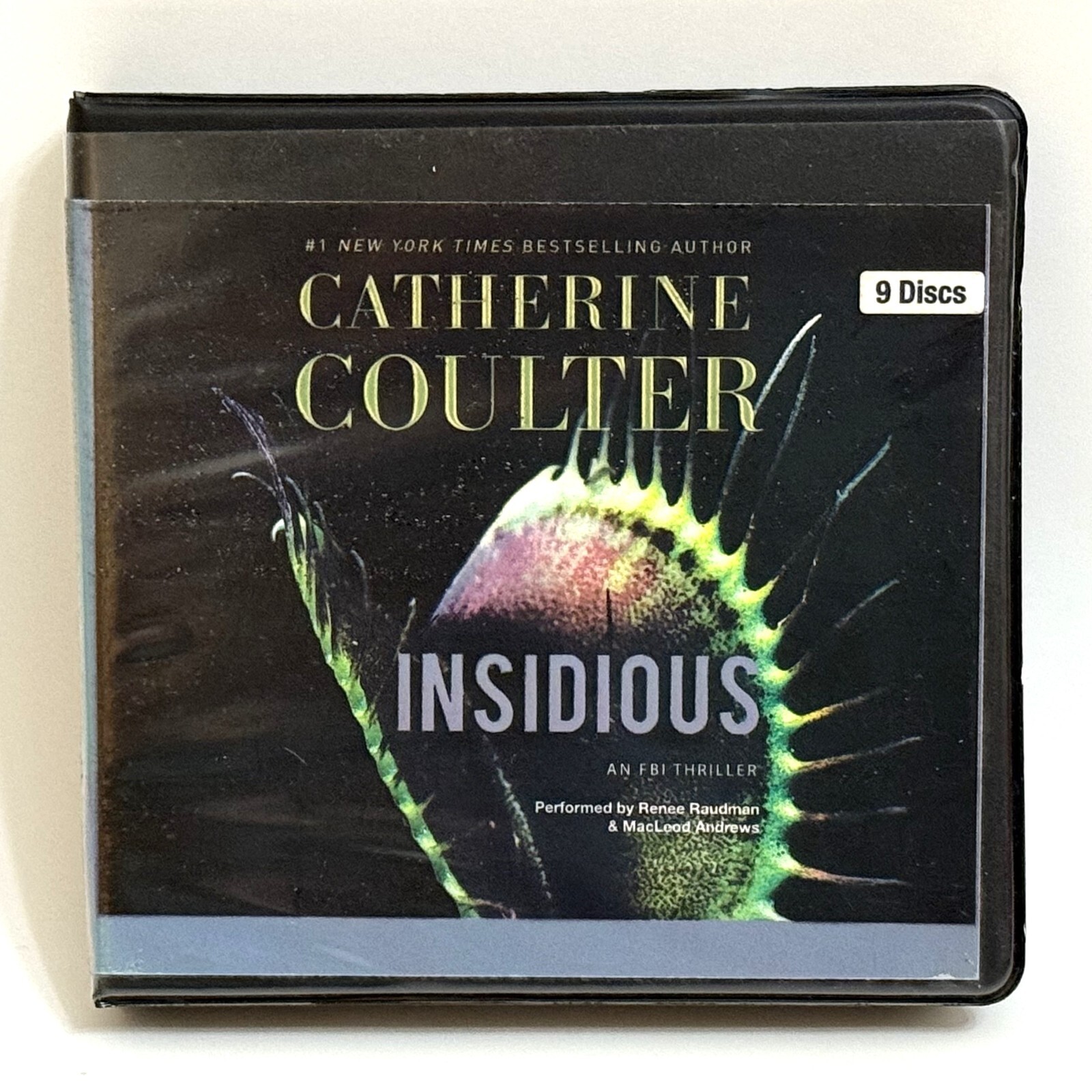 Catherine Coulter INSIDIOUS Audiobook CD 9 Compact Discs UNABRIDGED FBI Series