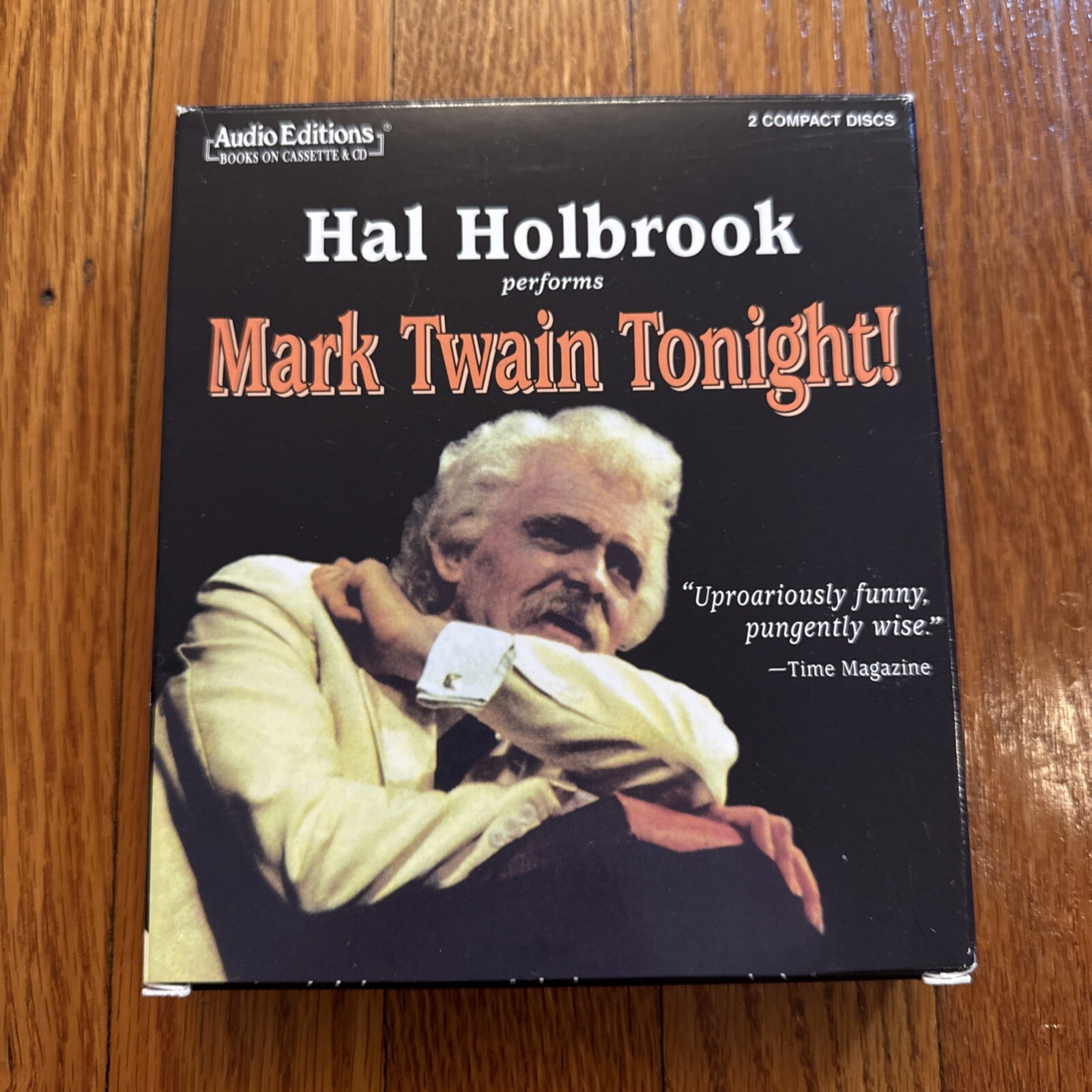 Mark Twain Tonight — Audio CD By Samuel Clemens — VERY GOOD