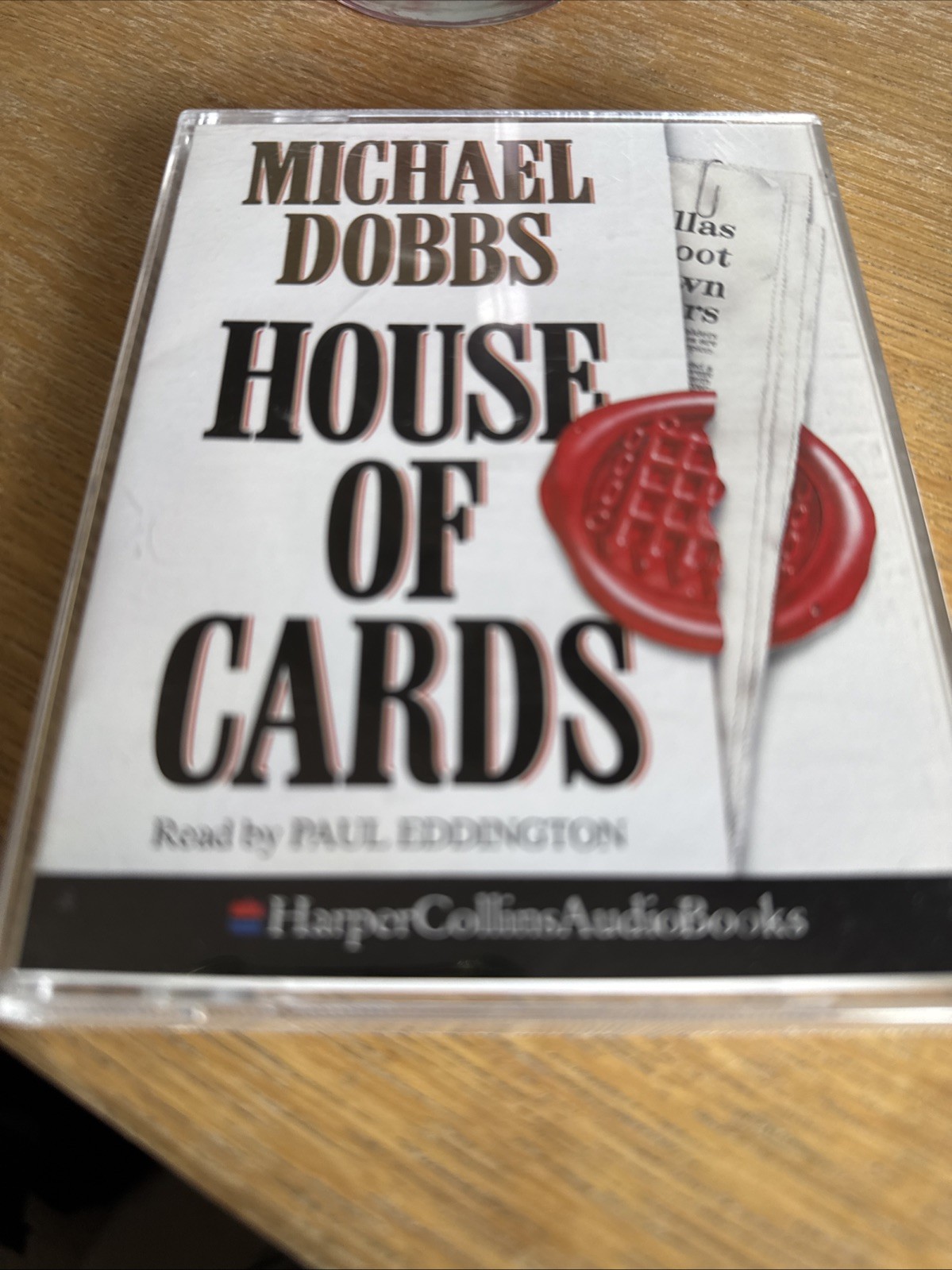 Michael Dobbs House Of Cards Audiobook Read By Paul Eddington
