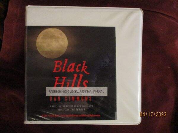Dan Simmons — BLACK HILLS — Unabridged Audio CDs (Ex-Lib)