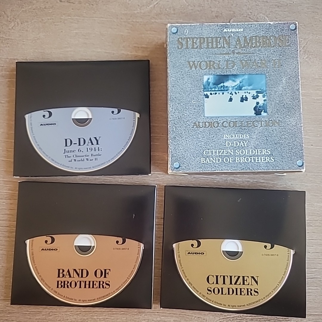 The Stephen Ambrose World War II Audio Collection D-Day, Citizen Soldiers, …