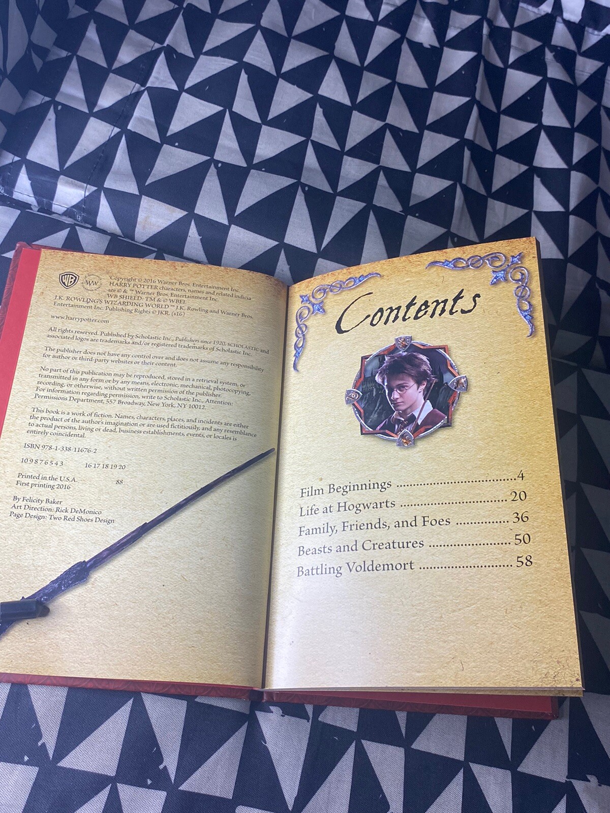 Harry Potter Cinematic Guide Hardcover Scholastic Baker, Felicity