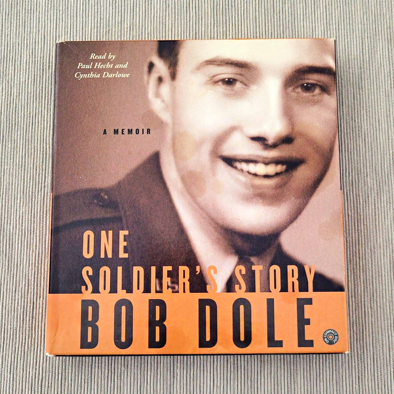 One Soldier’s Story by Bob Dole Abridged Audiobook CD Box Set 6h