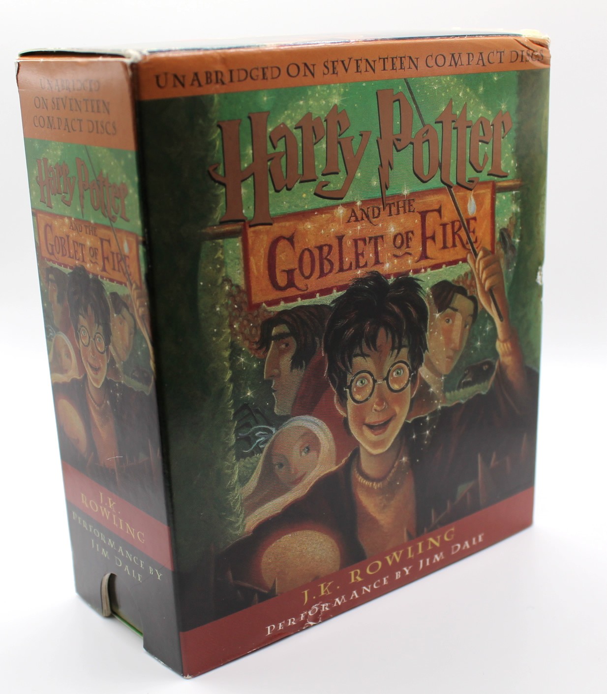 Harry Potter Audiobook CD Lot of 4: Goblet of Fire, Order of Phoenix, Half-Blood