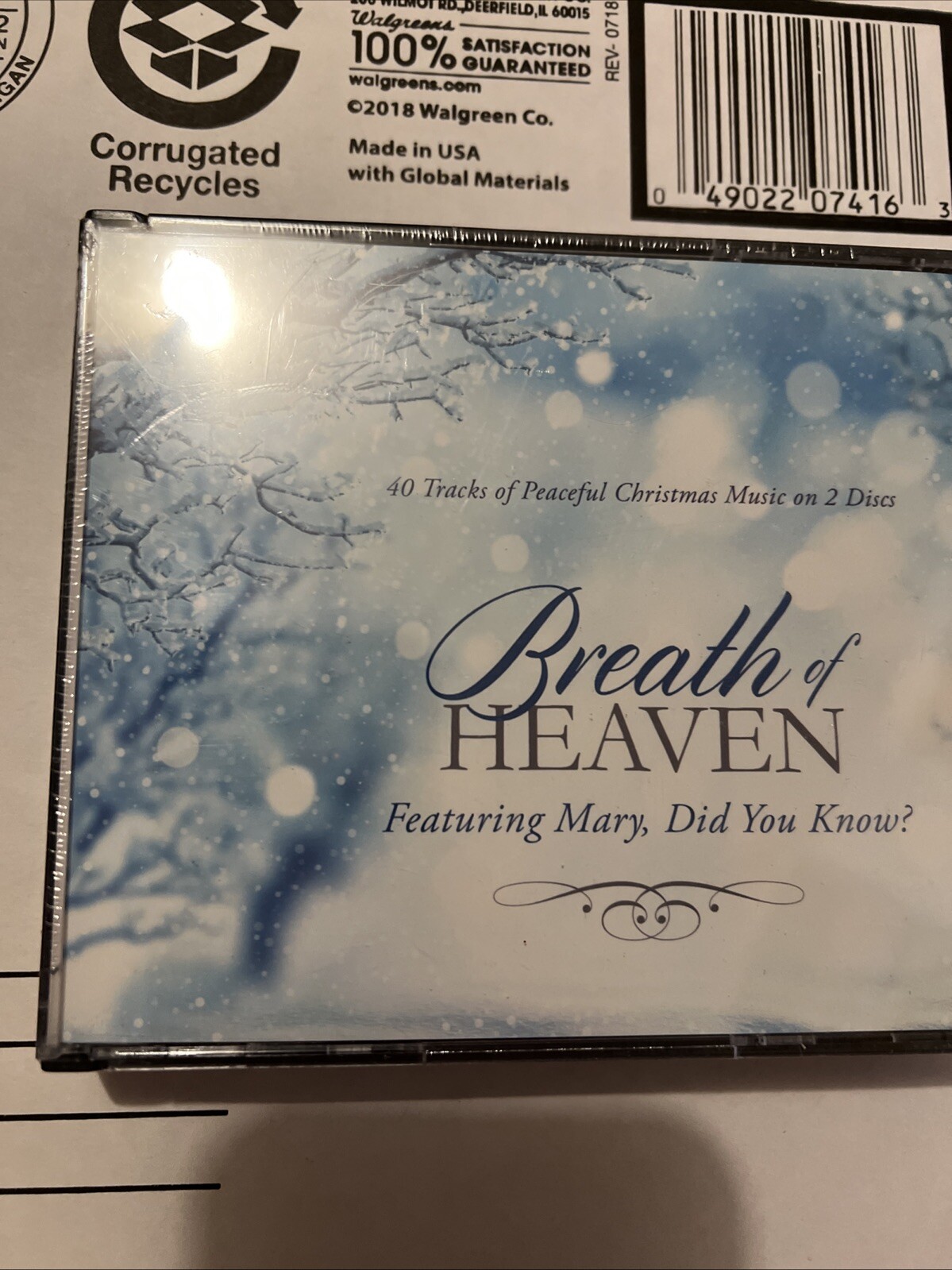 Unknown Artist : Breath of Heaven: 40 Tracks of Peaceful CD Brand New & Factory
