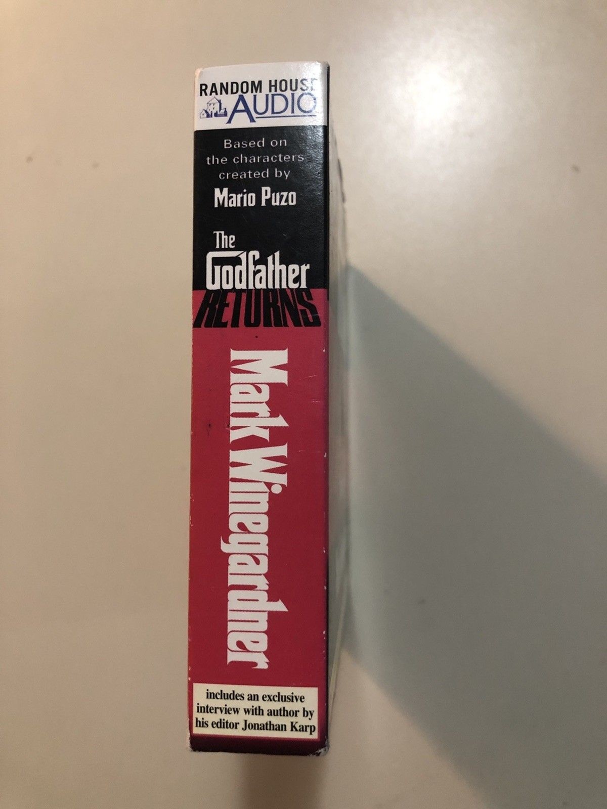 The Godfather Returns — Mark Winegardner (2004, CD, Abridged) 5 CD Audio Book