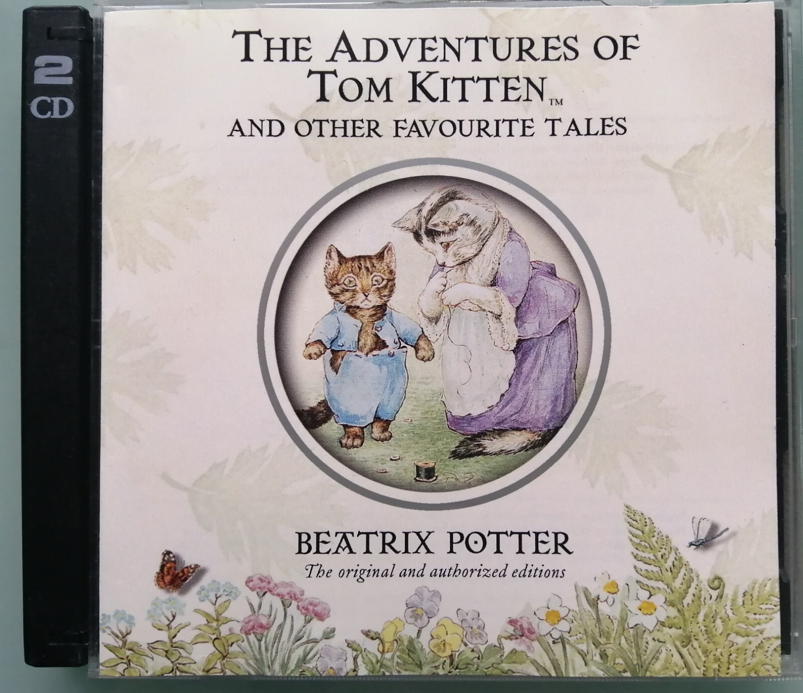 BEATRIX POTTER The Adventures of Tom Kitten and more Tales 2 x CD AUDIOBOOK