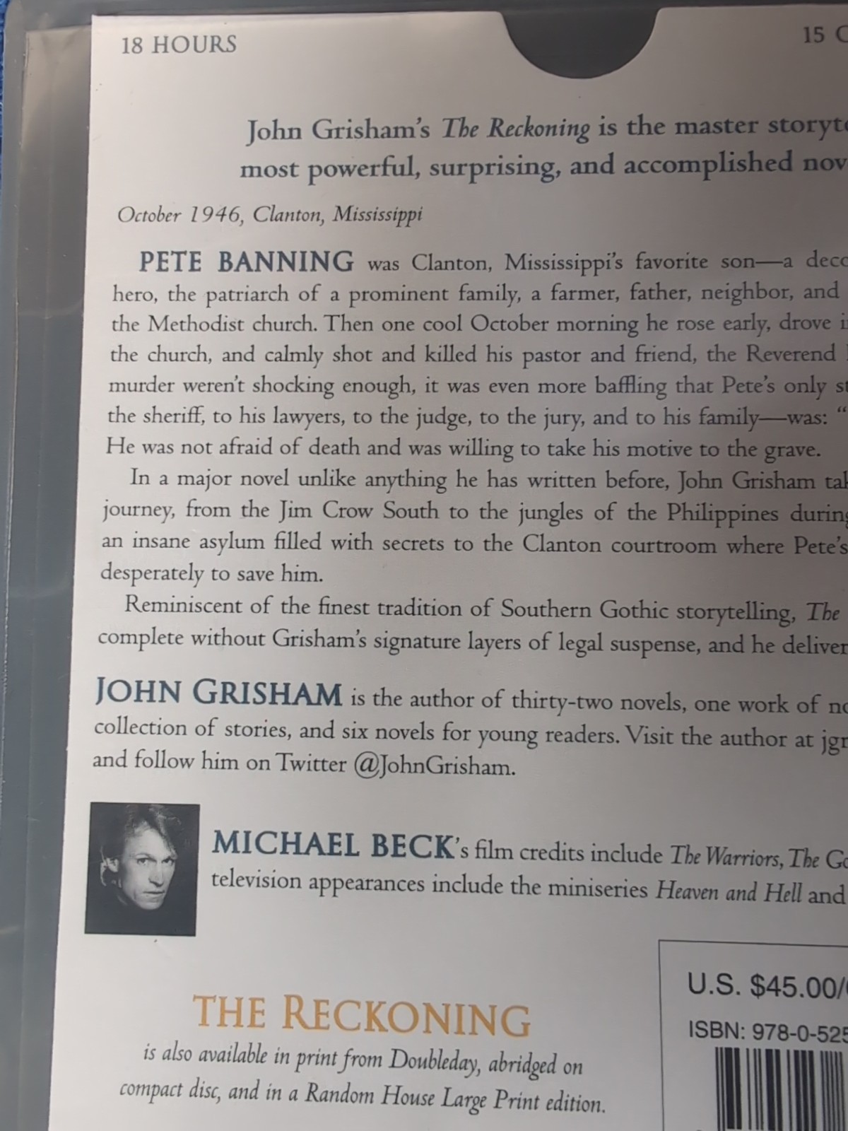 The Reckoning: A Novel