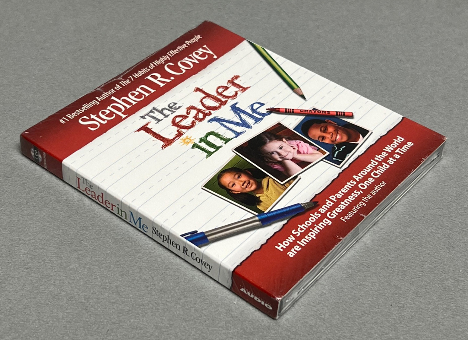 THE LEADER IN ME …Inspiring Greatness… (CD, 2008) AUDIOBOOK Stephen R. Covey