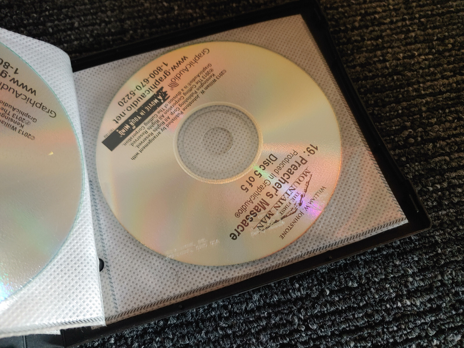 Preacher’s Massacre The First Mountain Man William W. Johnstone 5CD GraphicAudio